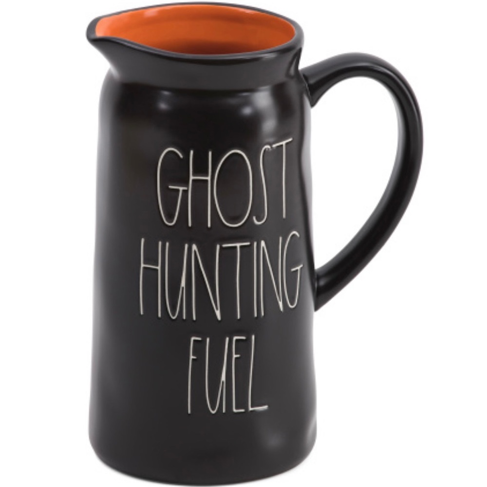 Black and Orange Pitcher
